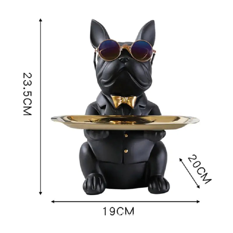 Mr. Alfred French Bulldog Statue