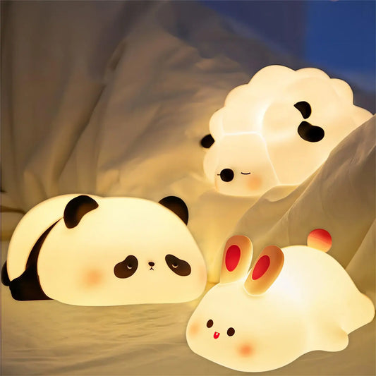 LED Night Lights Cute Sheep Panda