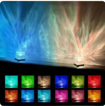 16-Color Ocean Wave Projector Lamp