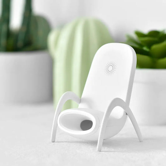 Chair-Shaped Mobile Wireless Charging Bracket